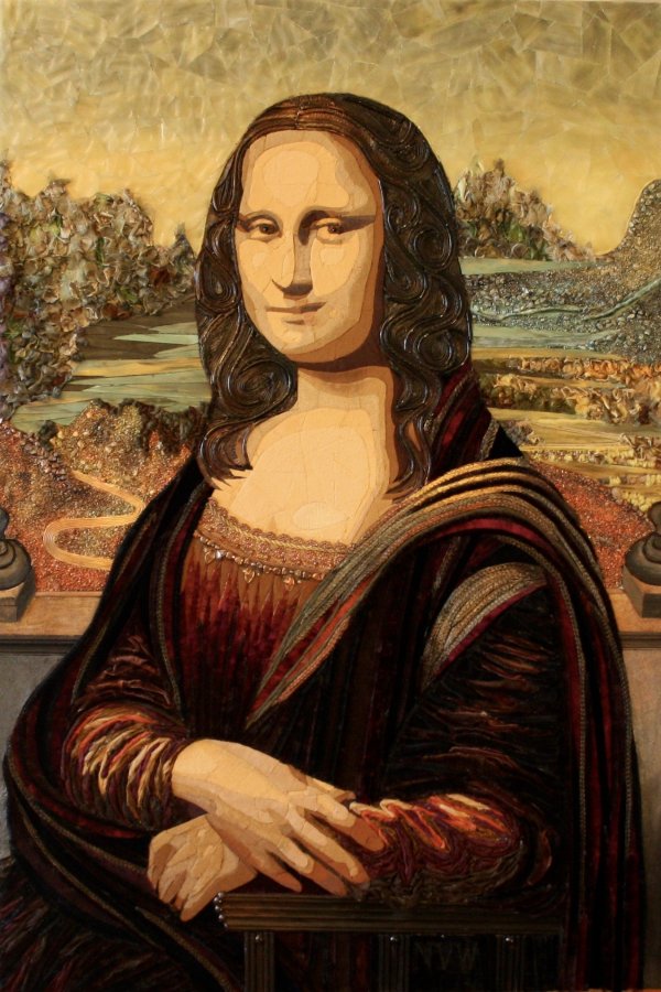 "Mona Lisa" (110 CM X 74 CM)