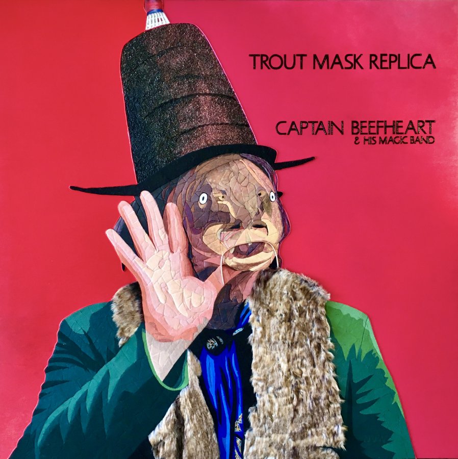 "TROUT MASK REPLICA" Captain Beefheart & His Magic Band (120 CM X 120 CM)