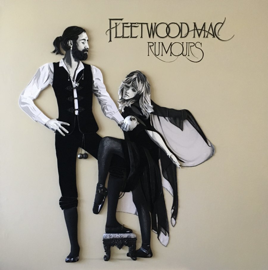 Fleetwood Mac "Rumours" (120 CM X 120 CM X 4 CM)
