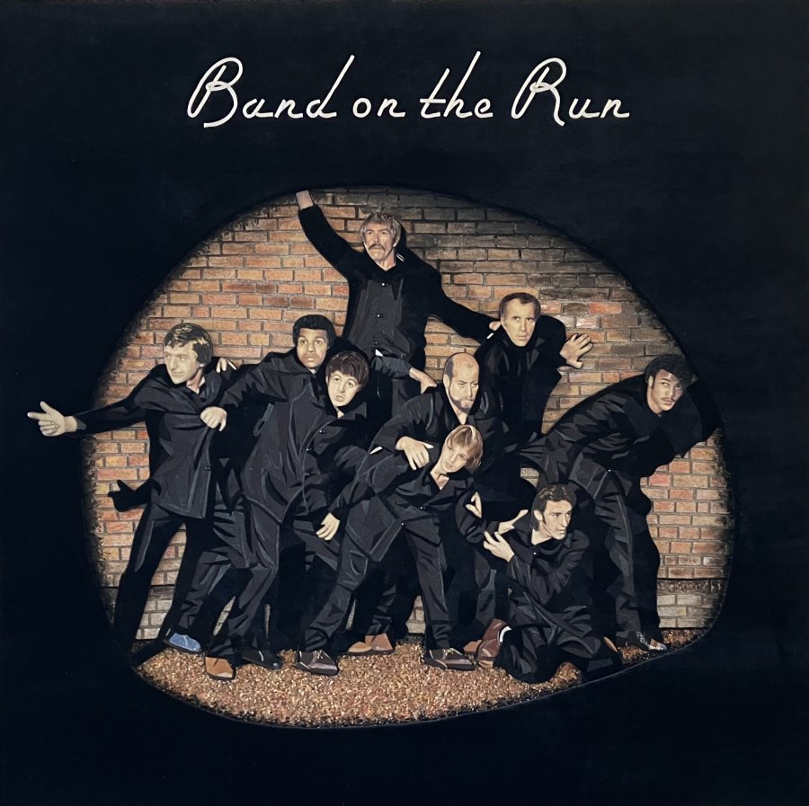 "Band on the Run" Paul McCartney, Wings (120 CM X 120 CM 4 CM)